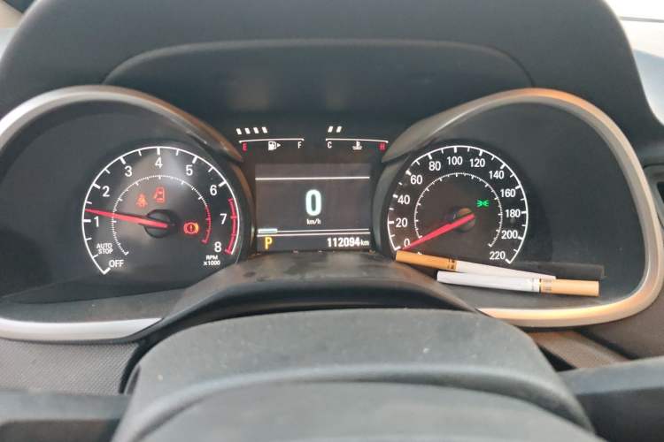 Used Chevrolet Monza 2019 Redline 320T Dual-Clutch Joyful Edition China VI Standard Instrument Cluster