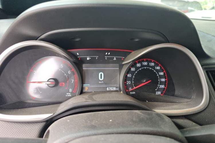 Used Chevrolet Monza 2019 RS 330T Automatic Comfort Edition China VI Standard Instrument Cluster