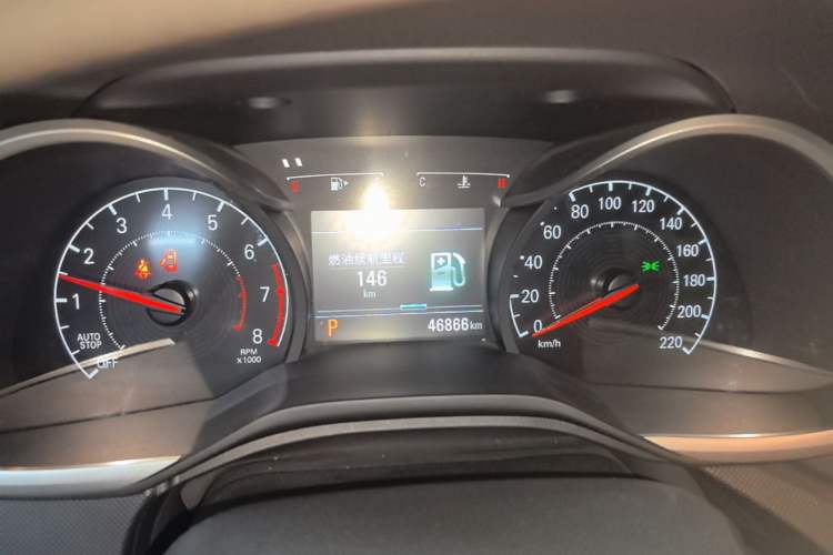 Used Chevrolet Monza 2019 Redline 320T Dual-Clutch Joyful Edition China VI Standard Instrument Cluster