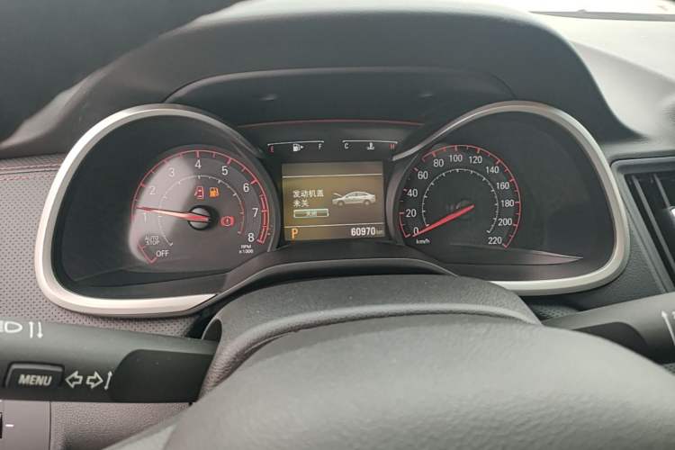 Used Chevrolet Monza 2019 RS 330T Automatic Comfort Edition China VI Standard Instrument Cluster