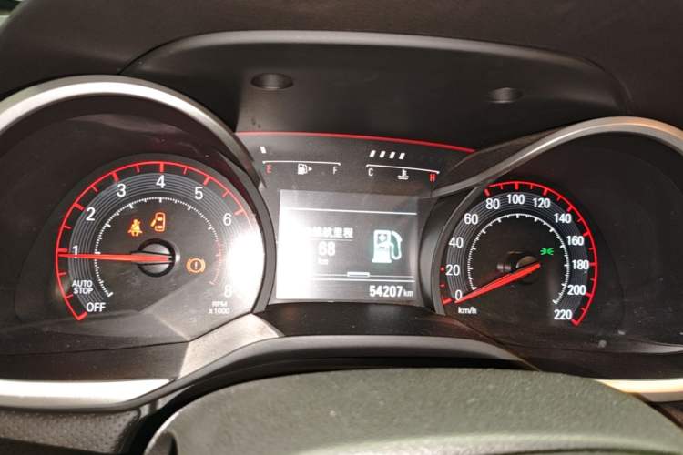 Used Chevrolet Monza 2019 RS 330T Automatic Comfort Edition China VI Standard Instrument Cluster