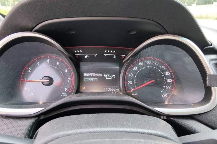 Used Chevrolet Monza 2019 RS 330T Automatic Comfort Edition China VI Standard Instrument Cluster