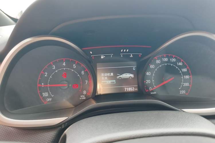 Used Chevrolet Monza 2019 RS 330T Automatic Comfort Edition China VI Standard Instrument Cluster