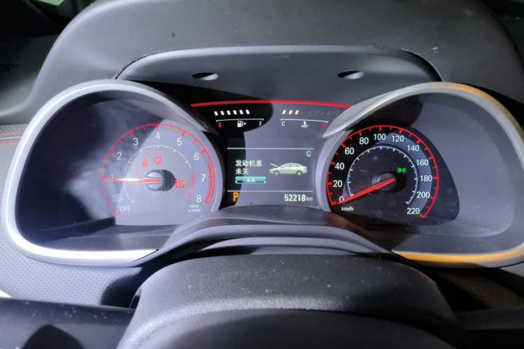 Used Chevrolet Monza 2019 RS 330T Automatic Comfort Edition China VI Standard Instrument Cluster