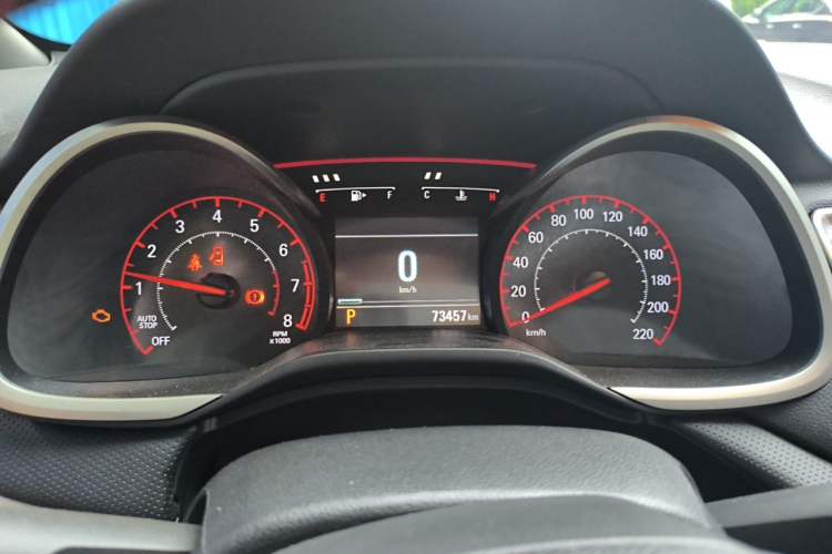 Used Chevrolet Monza 2019 RS 330T Automatic Comfort Edition China VI Standard Instrument Cluster
