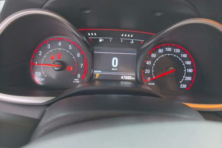 Used Chevrolet Monza 2019 RS 330T Automatic Comfort Edition China VI Standard Instrument Cluster