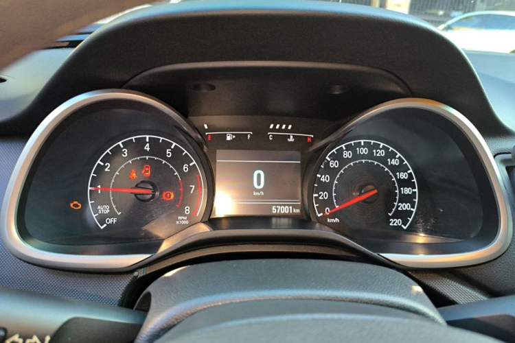 Used Chevrolet Monza 2019 Redline 320T Dual-Clutch Joyful Edition China VI Standard Instrument Cluster