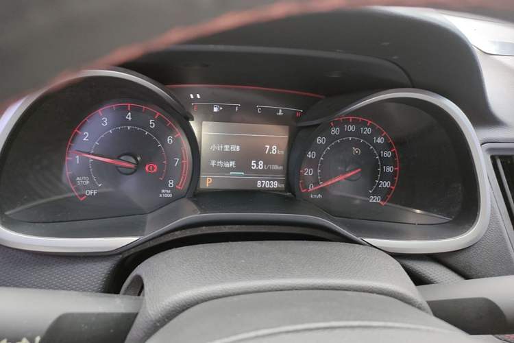 Used Chevrolet Monza 2019 RS 330T Automatic Comfort Edition China VI Standard Instrument Cluster
