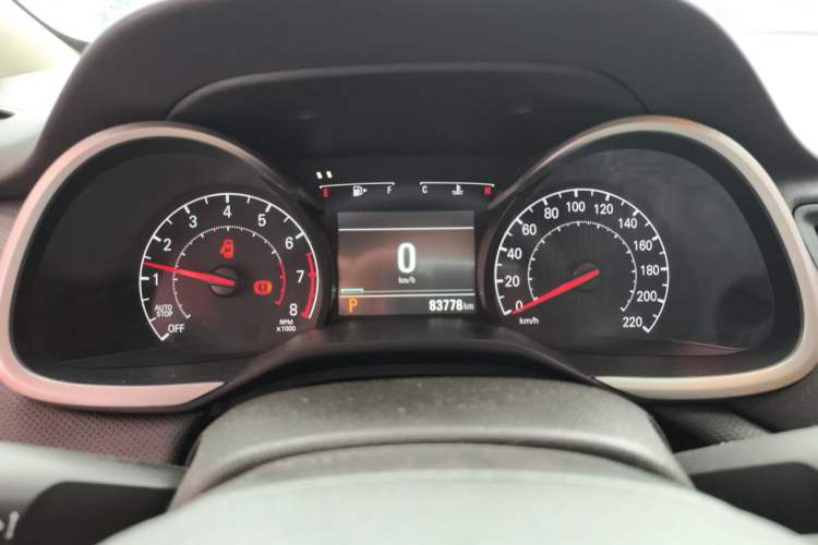 Used Chevrolet Monza 2019 Redline 320T Dual-Clutch Sporty Version China VI Standard Instrument Cluster