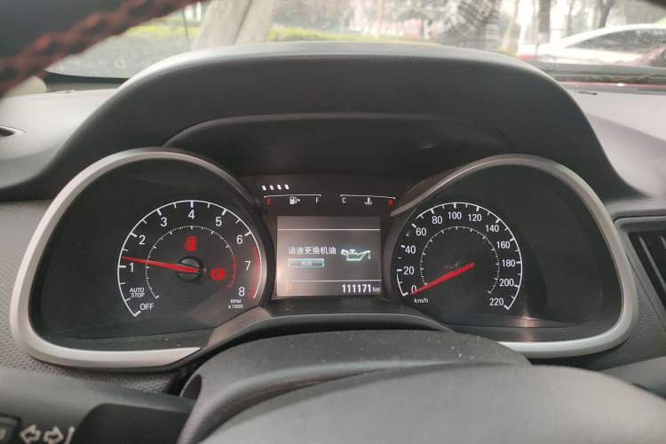 Used Chevrolet Monza 2019 Redline 320T Dual-Clutch Sporty Version China VI Standard Instrument Cluster