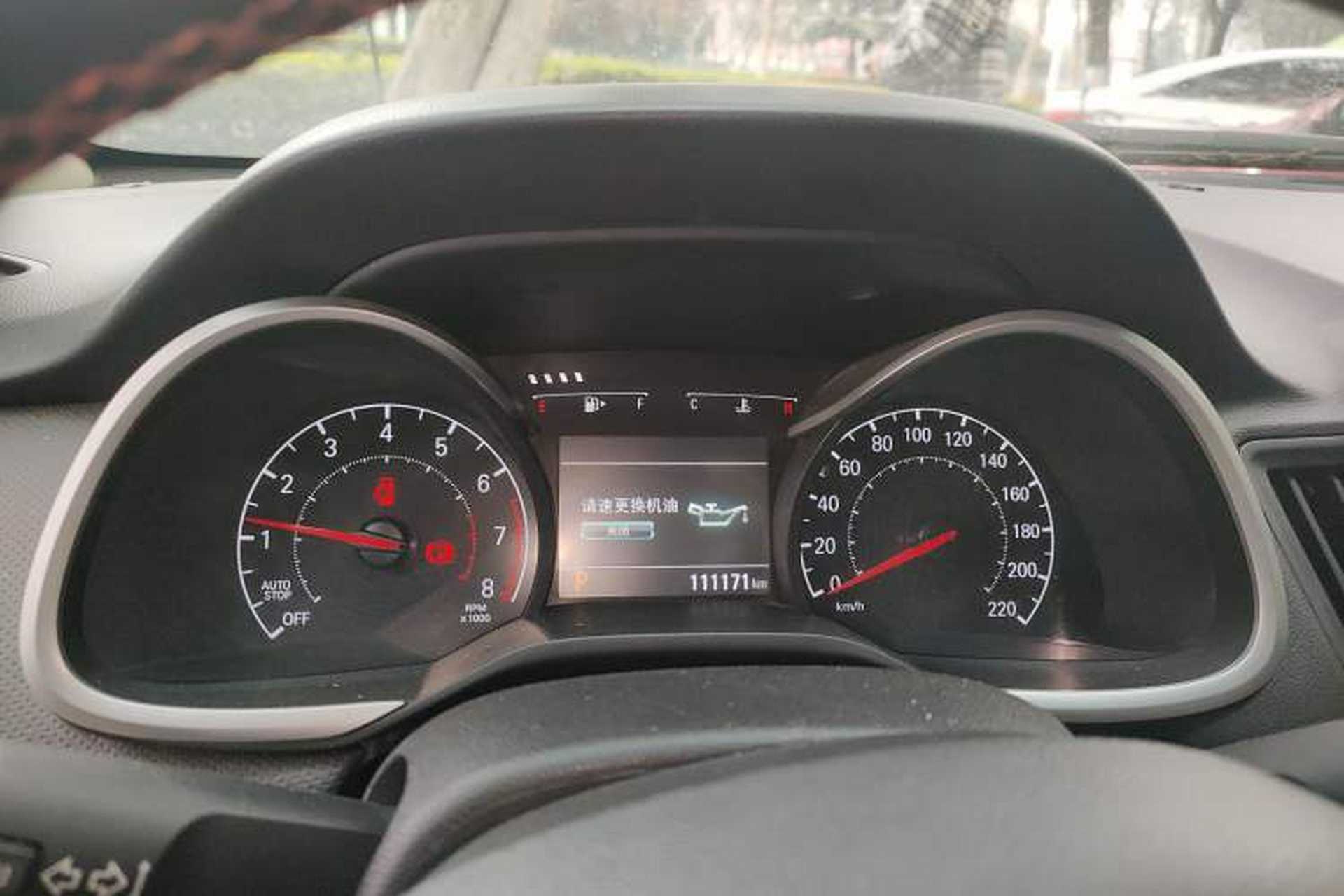 Used Chevrolet Monza 2019 Redline 320T Dual-Clutch Sporty Version China VI Standard Instrument Cluster