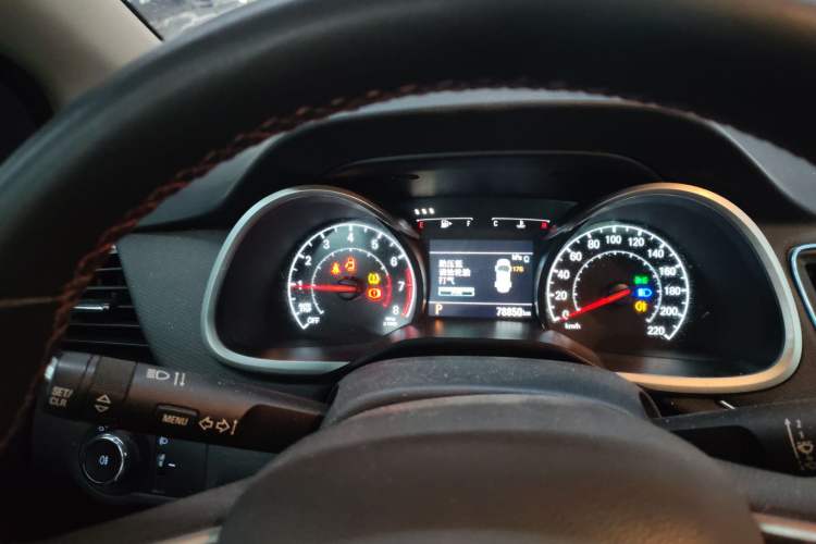 Used Chevrolet Monza 2019 Redline 320T Dual-Clutch Sporty Version China VI Standard Instrument Cluster