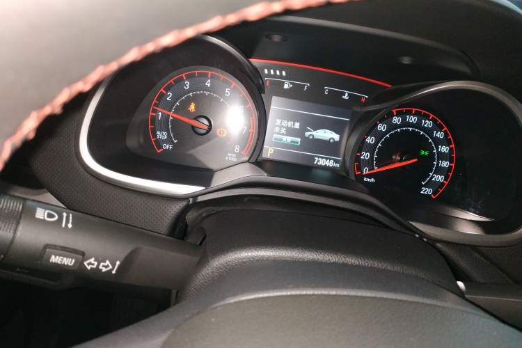 Used Chevrolet Monza 2019 RS 330T Automatic Comfort Edition China VI Standard Instrument Cluster