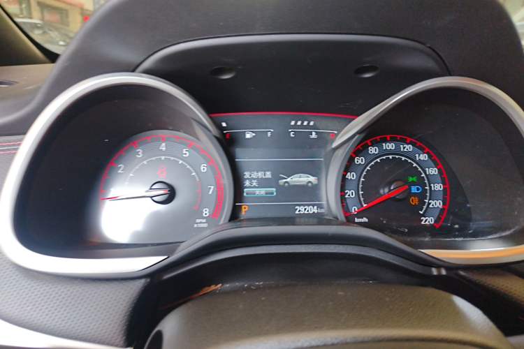 Used Chevrolet Monza 2019 RS 330T Automatic Comfort Edition China VI Standard Instrument Cluster