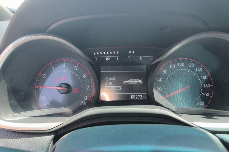 Used Chevrolet Monza 2019 RS 330T Automatic Comfort Edition China VI Standard Instrument Cluster