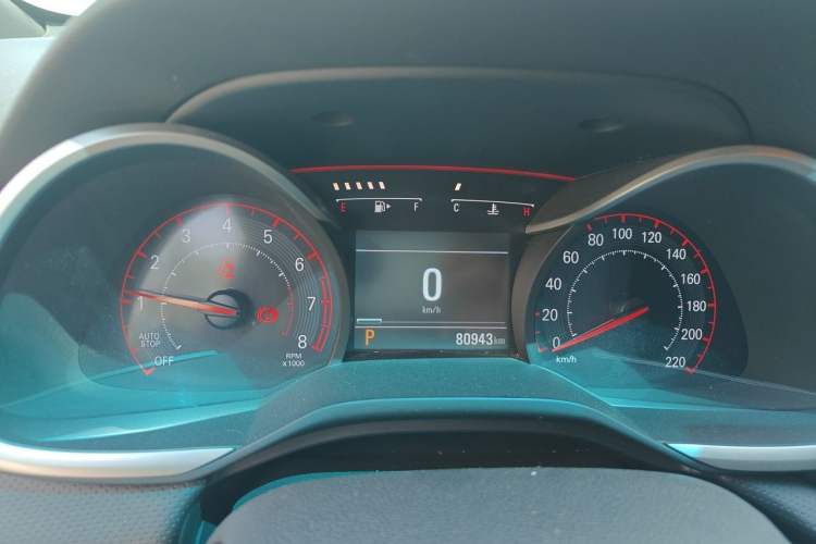 Used Chevrolet Monza 2019 RS 330T Automatic Comfort Edition China VI Standard Instrument Cluster