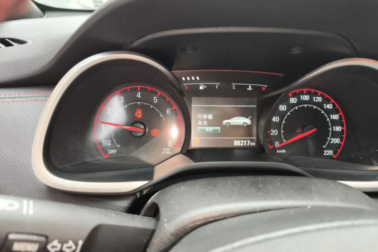 Used Chevrolet Monza 2019 RS 330T Automatic Comfort Edition China VI Standard Instrument Cluster