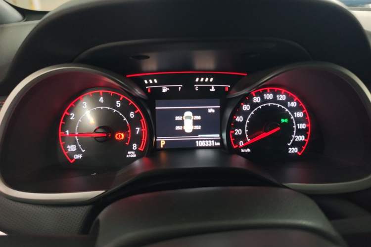 Used Chevrolet Monza 2019 RS 330T Automatic Comfort Edition China VI Standard Instrument Cluster