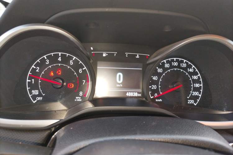 Used Chevrolet Monza 2019 Redline 320T Dual-Clutch Sporty Version China VI Standard Instrument Cluster