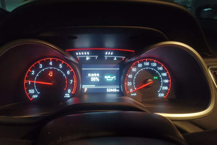 Used Chevrolet Monza 2019 RS 330T Automatic Comfort Edition China VI Standard Instrument Cluster