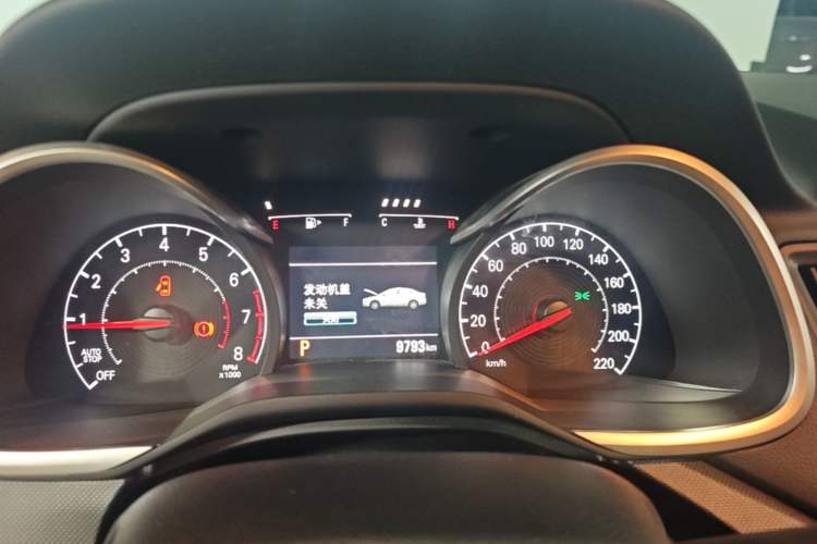 Used Chevrolet Monza 2019 Redline 320T Dual-Clutch Joyful Edition China VI Standard Instrument Cluster