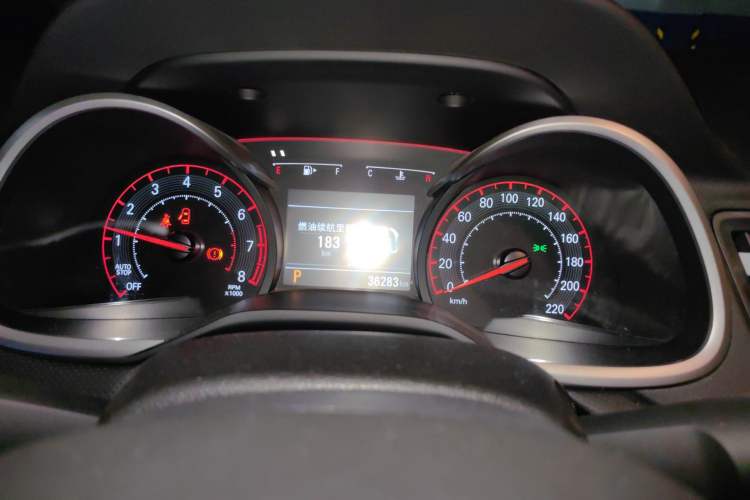 Used Chevrolet Monza 2019 RS 330T Automatic Comfort Edition China VI Standard Instrument Cluster