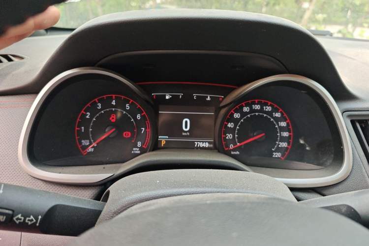 Used Chevrolet Monza 2019 RS 330T Automatic Comfort Edition China VI Standard Instrument Cluster