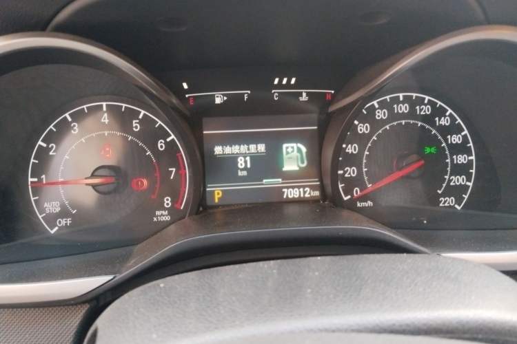 Used Chevrolet Monza 2019 Redline 320T Dual-Clutch Joyful Edition China VI Standard Instrument Cluster