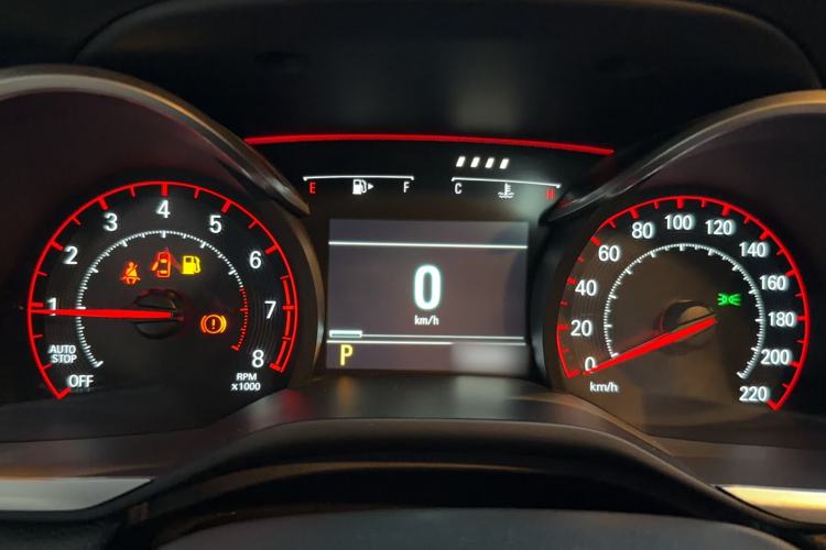 Used Chevrolet Monza 2019 RS 330T Automatic Comfort Edition China VI Standard Instrument Cluster