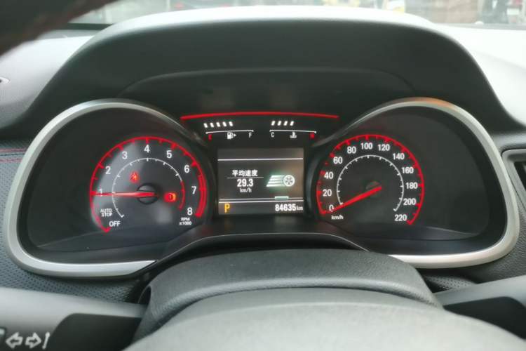 Used Chevrolet Monza 2019 RS 330T Automatic Sporty Edition China VI Standard Instrument Cluster