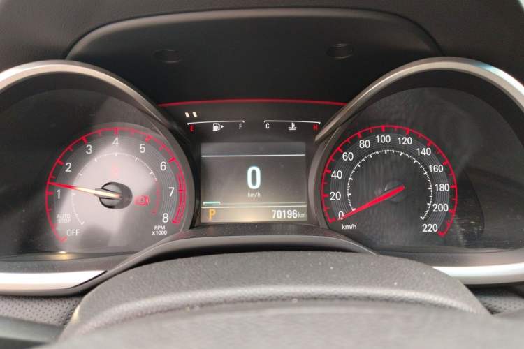 Used Chevrolet Monza 2019 RS 330T Automatic Comfort Edition China VI Standard Instrument Cluster