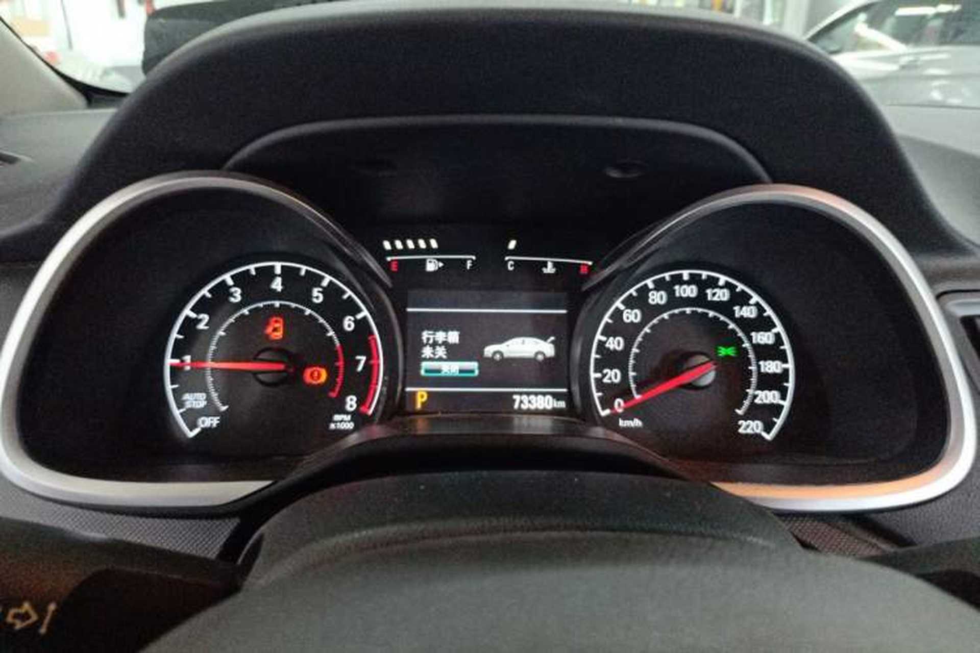 Used Chevrolet Monza 2019 Redline 320T Dual-Clutch Joyful Edition China VI Standard Instrument Cluster