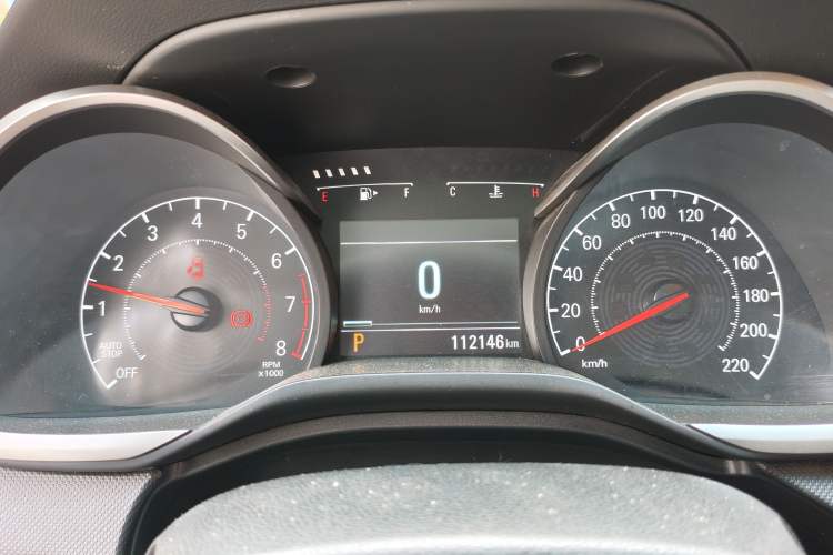 Used Chevrolet Monza 2019 Redline 320T Dual-Clutch Joyful Edition China VI Standard Instrument Cluster