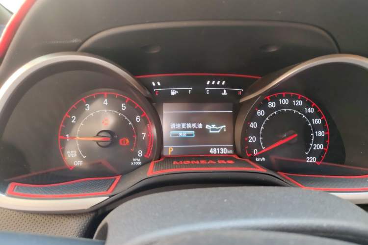 Used Chevrolet Monza 2019 RS 330T Automatic Sporty Edition China VI Standard Instrument Cluster