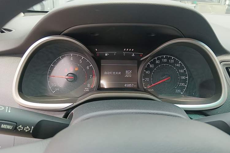 Used Chevrolet Monza 2019 Redline 320T Dual-Clutch Joyful Edition China VI Standard Instrument Cluster