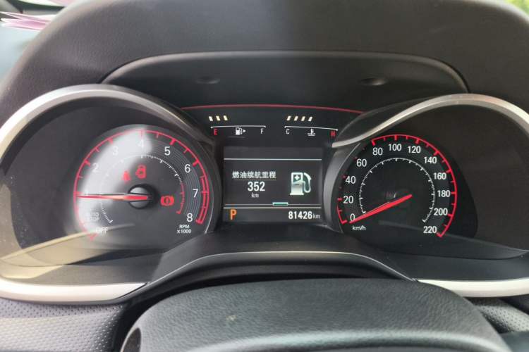 Used Chevrolet Monza 2019 RS 330T Automatic Comfort Edition China VI Standard Instrument Cluster