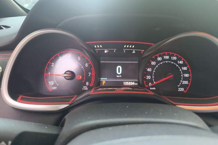 Used Chevrolet Monza 2019 RS 330T Automatic Comfort Edition China VI Standard Instrument Cluster