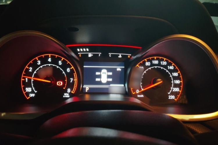 Used Chevrolet Monza 2019 RS 330T Automatic Comfort Edition China VI Standard Instrument Cluster