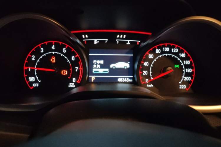 Used Chevrolet Monza 2019 RS 330T Automatic Comfort Edition China VI Standard Instrument Cluster
