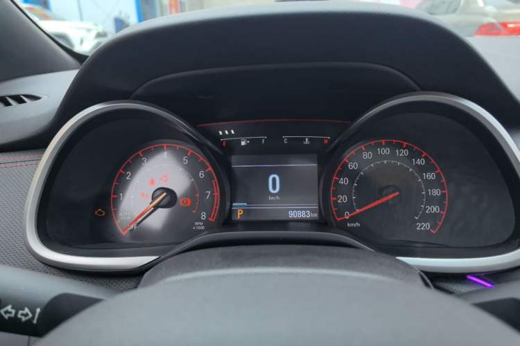 Used Chevrolet Monza 2019 RS 330T Automatic Comfort Edition China VI Standard Instrument Cluster