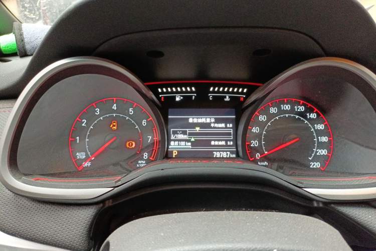 Used Chevrolet Monza 2019 RS 330T Automatic Sporty Edition China VI Standard Instrument Cluster