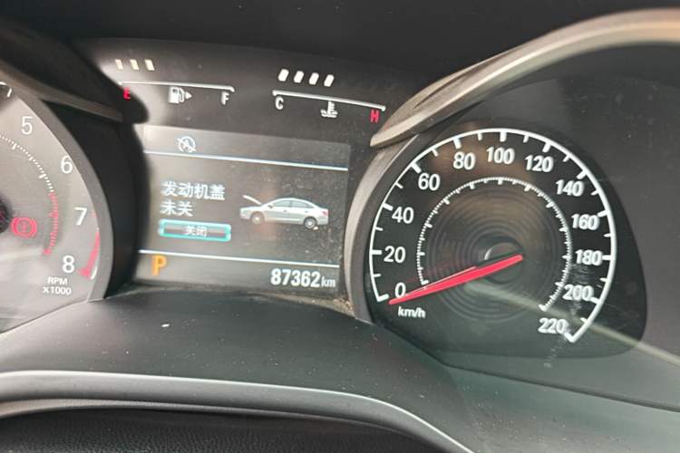 Used Chevrolet Monza 2019 Redline 320T Dual-Clutch Sporty Version China VI Standard Instrument Cluster