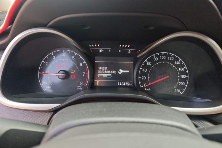 Used Chevrolet Monza 2019 Redline 320T Dual-Clutch Joyful Edition China VI Standard Instrument Cluster