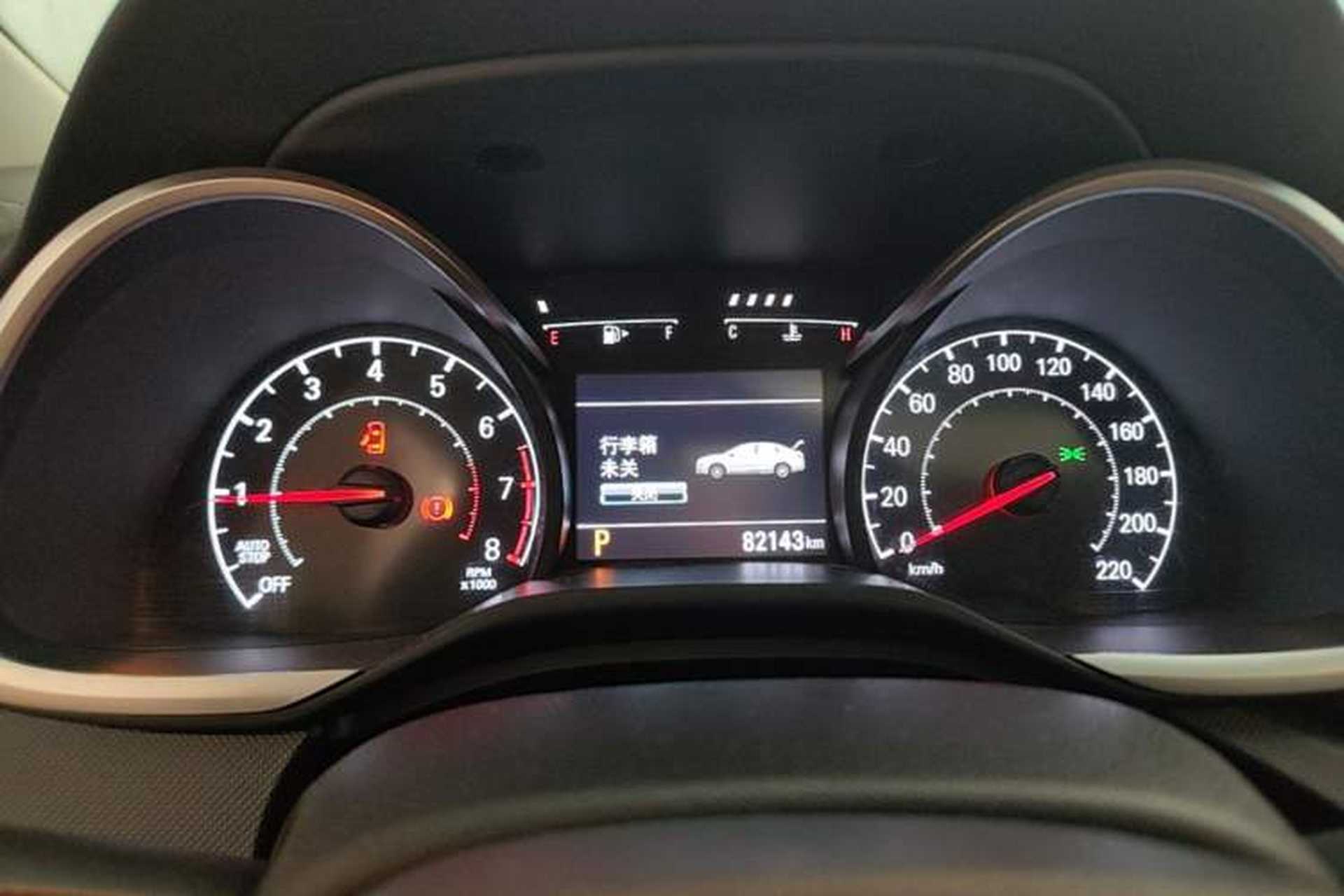 Used Chevrolet Monza 2019 Redline 320T Dual-Clutch Joyful Edition China VI Standard Instrument Cluster
