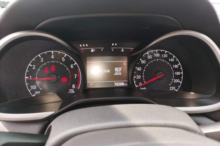 Used Chevrolet Monza 2019 Redline 320T Dual-Clutch Sporty Version China VI Standard Instrument Cluster