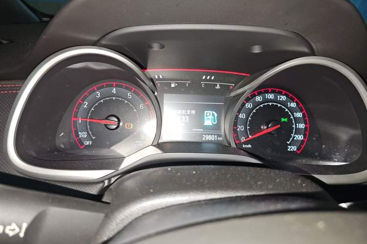 Used Chevrolet Monza 2019 RS 330T Automatic Comfort Edition China VI Standard Instrument Cluster