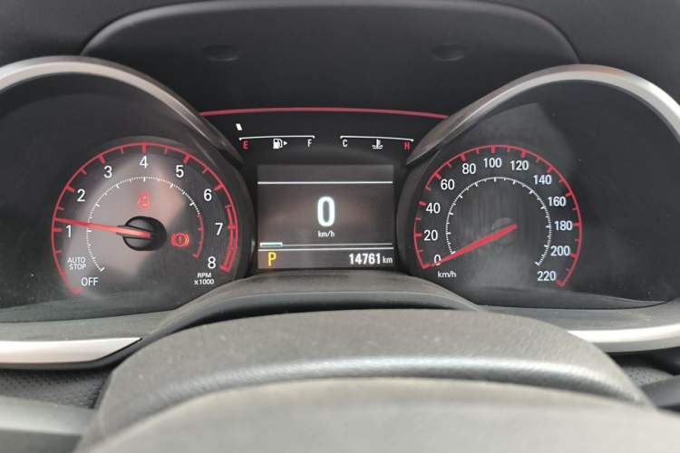 Used Chevrolet Monza 2019 RS 330T Automatic Comfort Edition China VI Standard Instrument Cluster