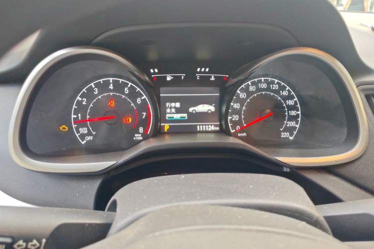 Used Chevrolet Monza 2019 Redline 320T Dual-Clutch Joyful Edition China VI Standard Instrument Cluster