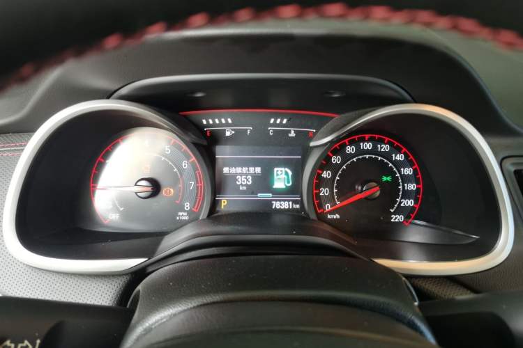 Used Chevrolet Monza 2019 RS 330T Automatic Comfort Edition China VI Standard Instrument Cluster