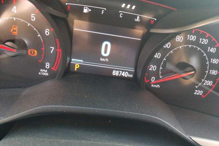 Used Chevrolet Monza 2019 RS 330T Automatic Comfort Edition China VI Standard Odometer Close Up